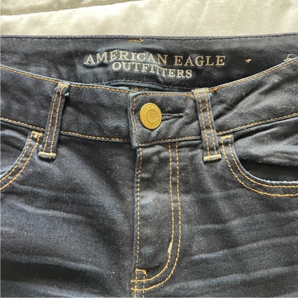 American Eagle Dark Wash Super Stretch Jegging Jeans - Picture 5 of 6